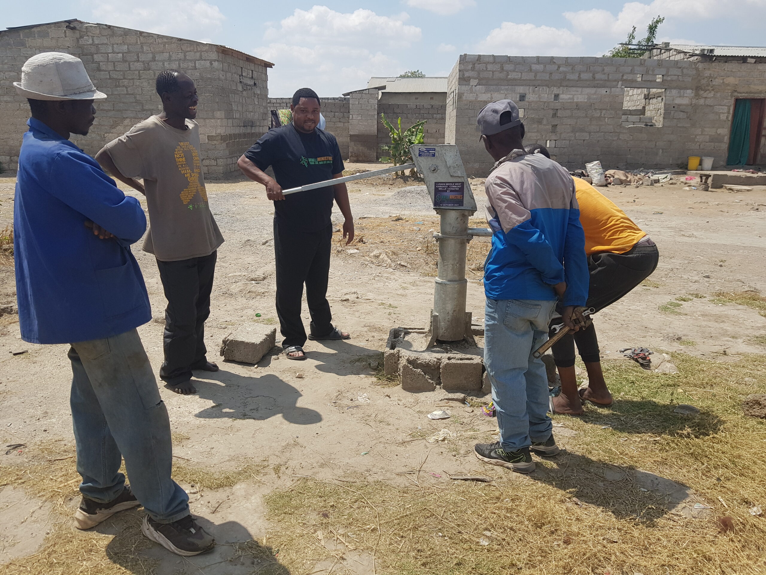 Clean And Safe Water Project Located In Kamango Community In Lusaka,  Zambia